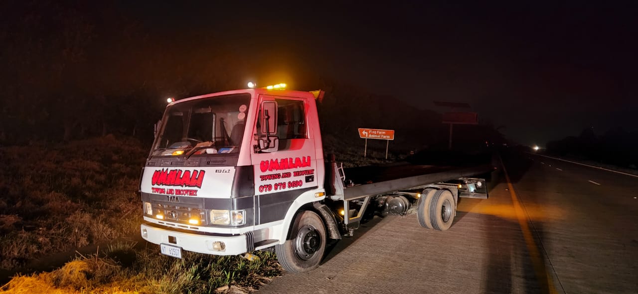 Night highway scene on the KZN North Coast